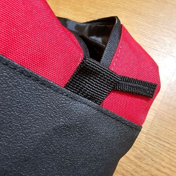 Air Jordan 1 3 4 5 6 11 Travel Toiletry Bag Bred Black Zippers Pockets Carry On - Picture 5 of 7